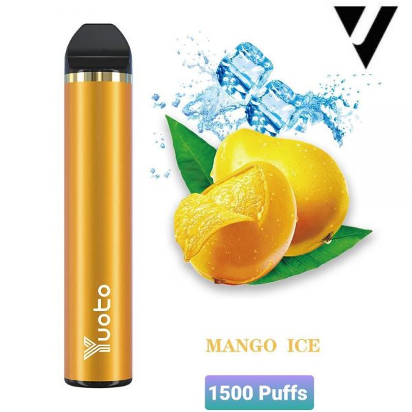 Yuoto 5 Disposable Vape Device 1500 Puffs Mango Ice