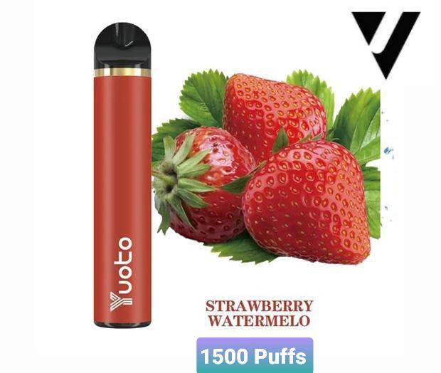 yuoto 5 disposable 1500 puffs strawberry watermelon