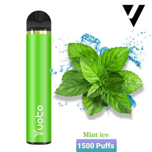 Yuoto 5 Disposable Vape Device 1500 Puffs Mint Ice
