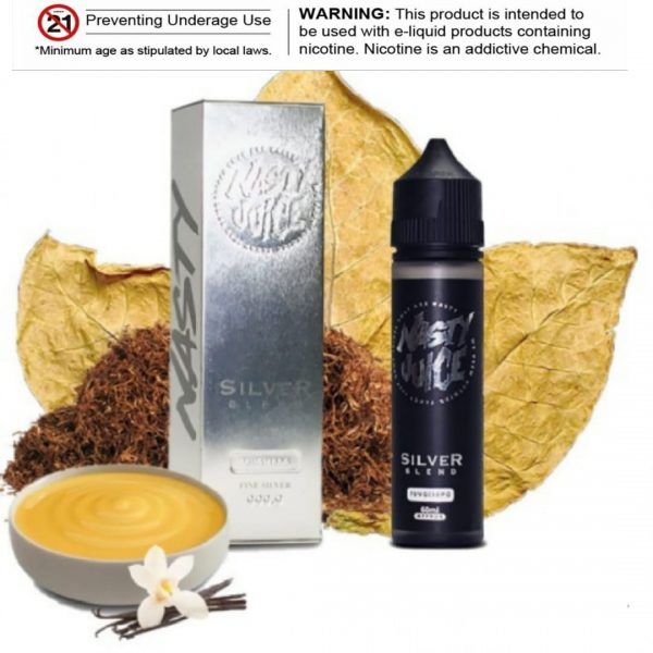 silver blend by nasty juice tobacco 60ml