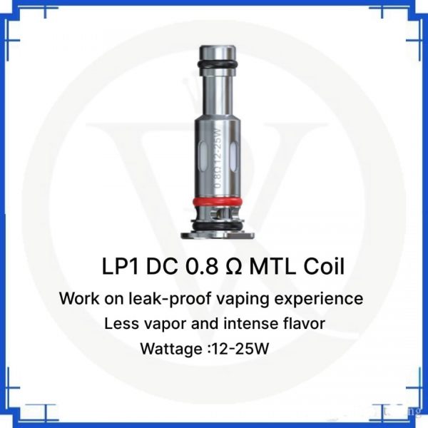 Smok LP1 Replacement Coils- Lp1 DC 0.8ohm MTL
