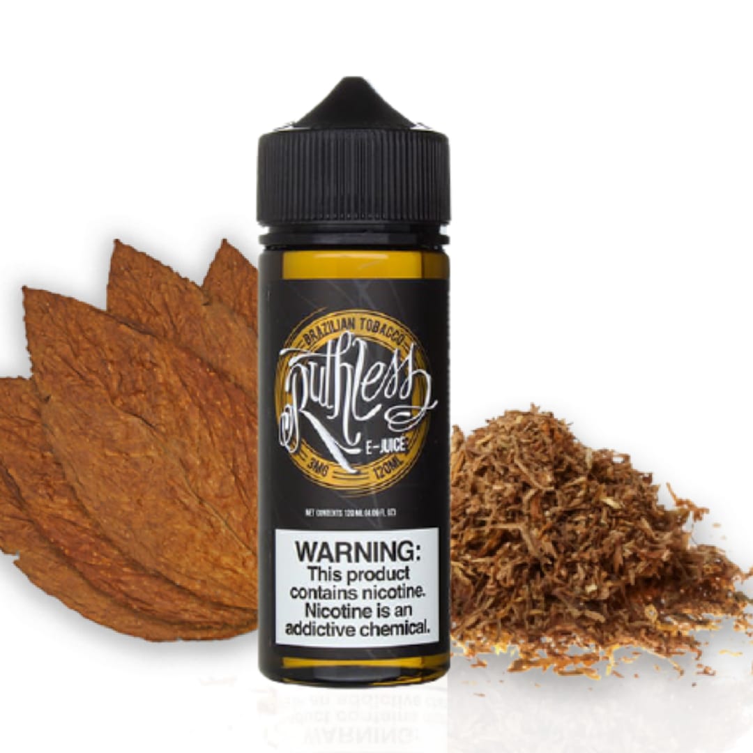 Brazilian Tobacco By Ruthless Ruthless Vapor 120ml Brazilian Tobacco By Ruthless Ruthless