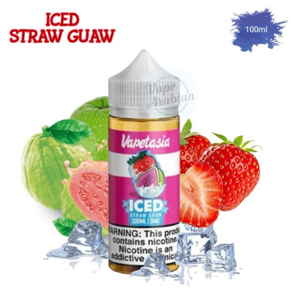 iced straw guaw by vapetasia