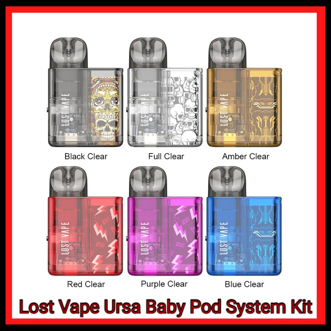 Authentic Lost Vape Ursa Baby Pod Kit In UAE - E-Vape Shop In UAE