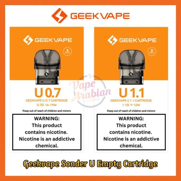 geekvape sonder u empty cartridge