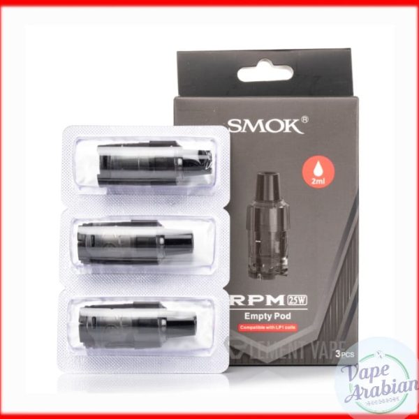 smok rpm 25w empty pod cartridge