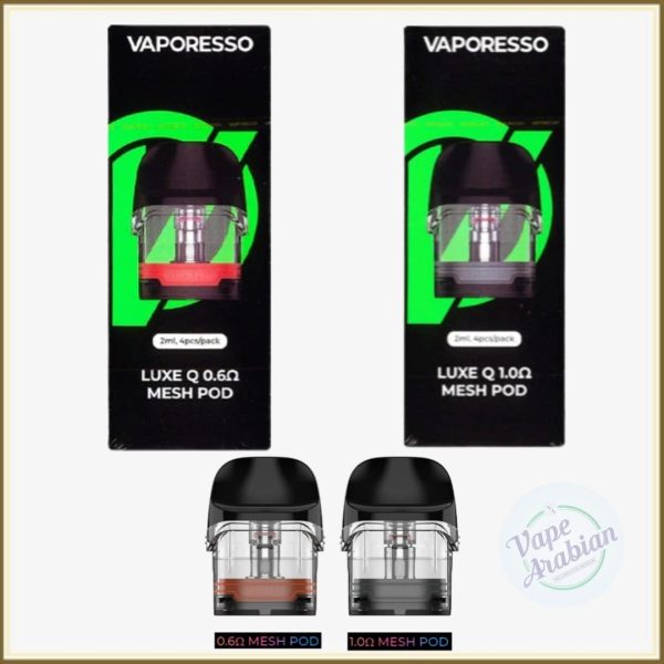 vaporesso luxe qs pod cartridge