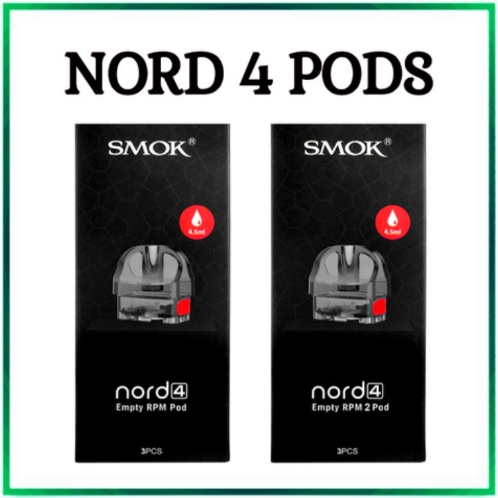 SMOK Nord 4 Empty Pod Cartridge smok nord 4 empty pod cartridge