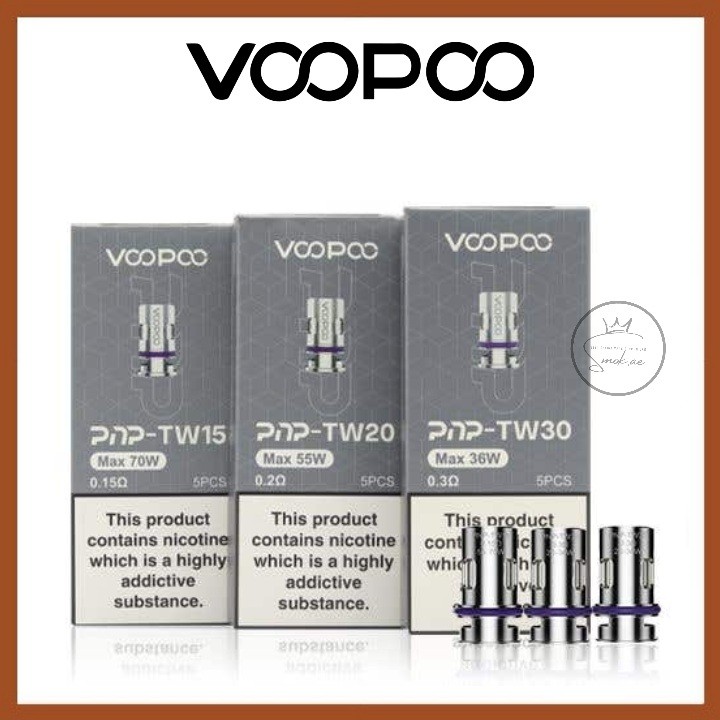 Buy Online Voopoo PNP TW Replacement Coils Packs Of 5 In UAE