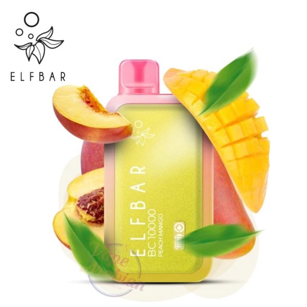 Elf Bar BC10000 Puffs Disposable- Peach mango