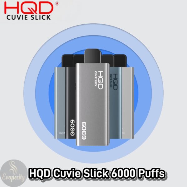 HQD Cuvie Slick 6000 Puffs