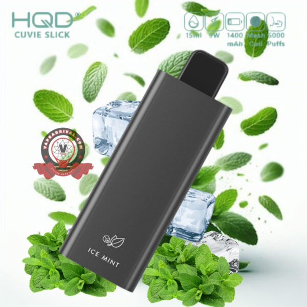 HQD Cuvie Slick 6000 Puffs Ice Mint