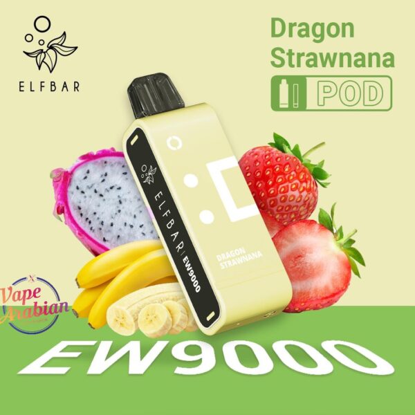 Elf Bar EW9000 Replacement Pods- Dragon Strawnana
