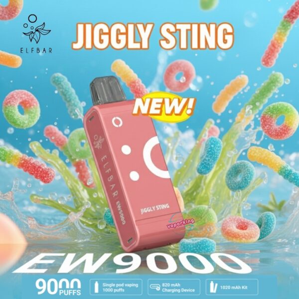 Elf Bar EW9000 Replacement Pods- Jiggly Sting