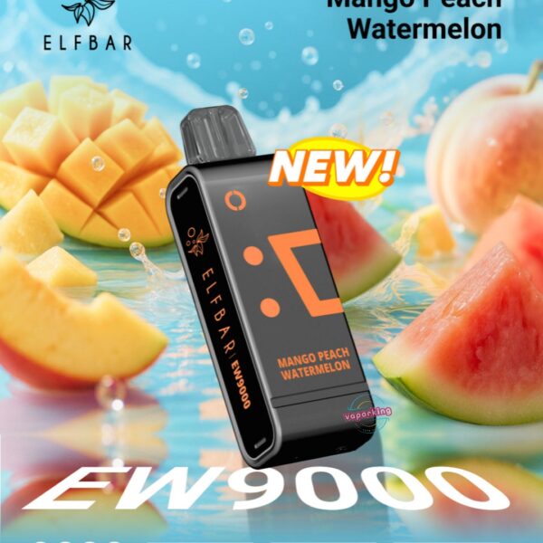 Elf Bar EW9000 Replacement Pods- Mango Peach Watermelon