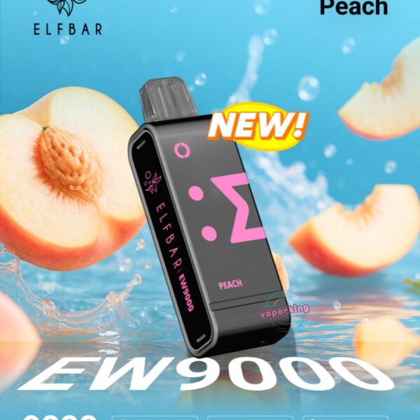 Elf Bar EW9000 Replacement Pods- Peach
