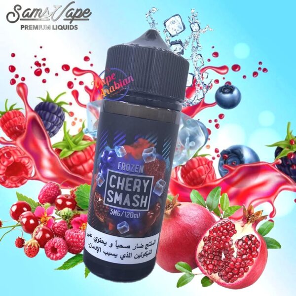 Sams Vape 120ml E Liquid Frozen Chery Smash