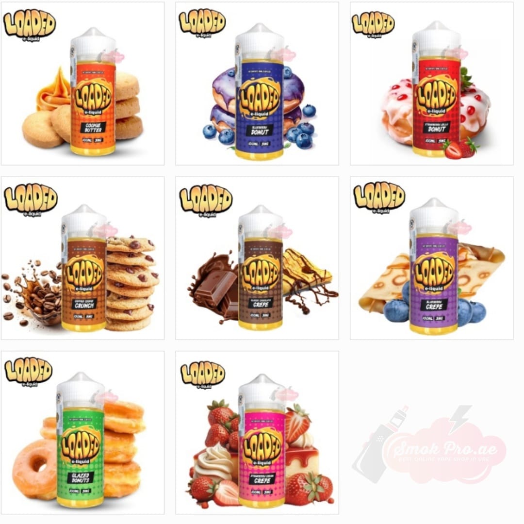 Loaded 100ml Vape Liquid Loaded 100ml Vape Liquid