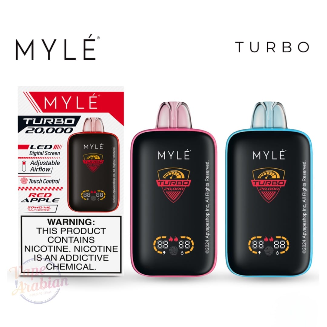 Myle Turbo 20000 Puffs Disposable Vape Myle Turbo 20000 Puffs Disposable