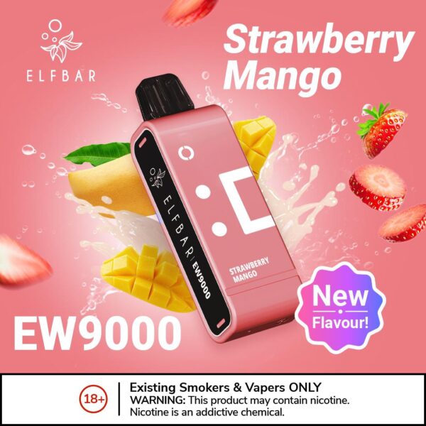 elf bar ew9000 prefilled pods Strawberry Mango