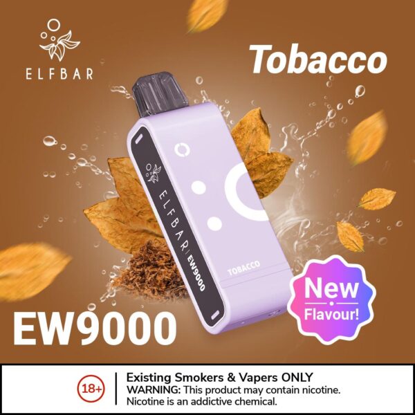 elf bar ew9000 prefilled pods Tobacco