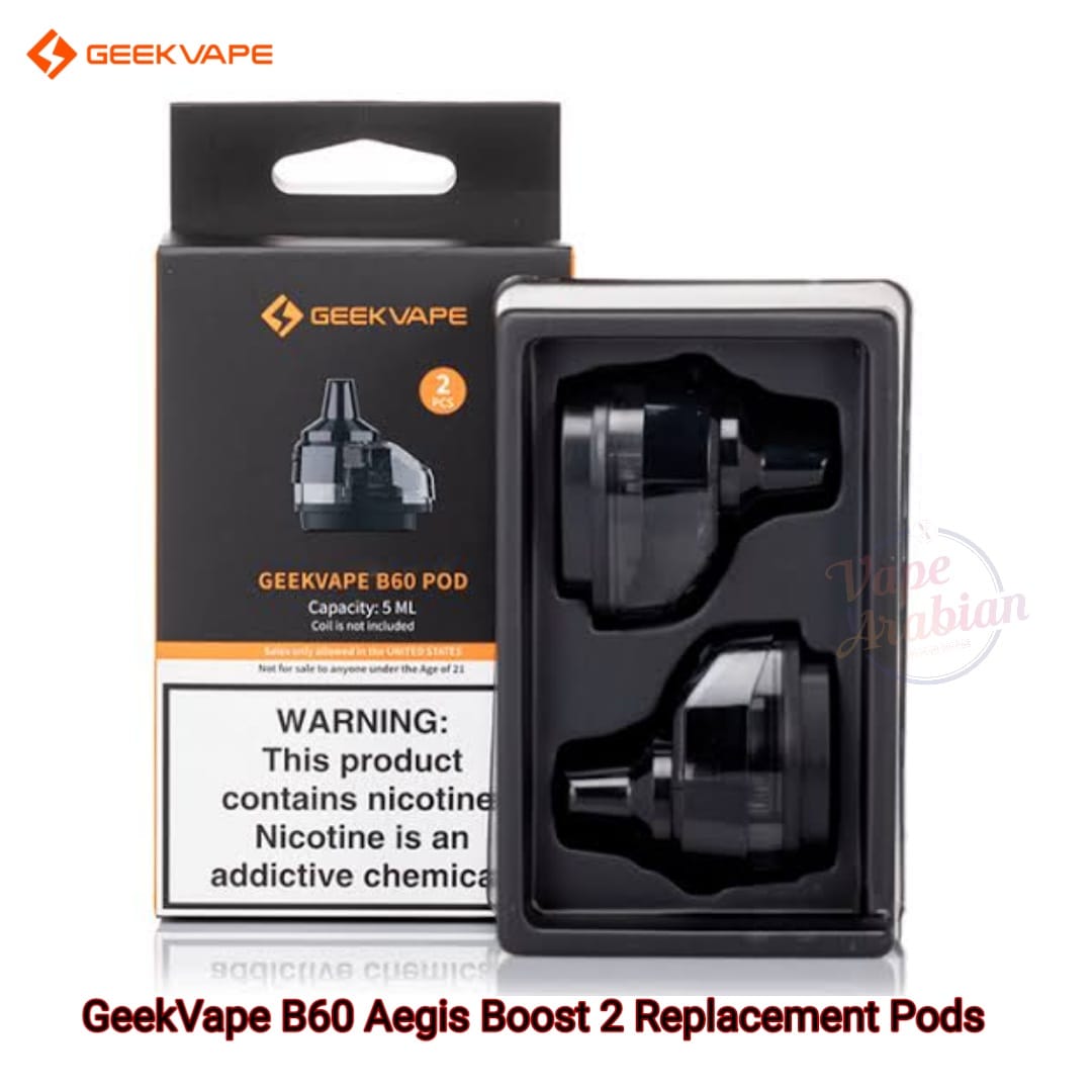 GeekVape B60 Aegis Boost 2 Replacement Pods GeekVape B60 Aegis Boost 2 Replacement Pods