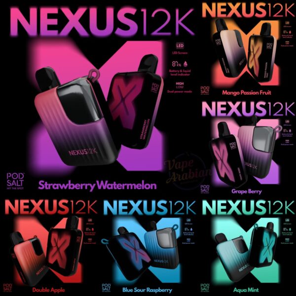 Pod Salt Nexus 12000 Puffs Disposable