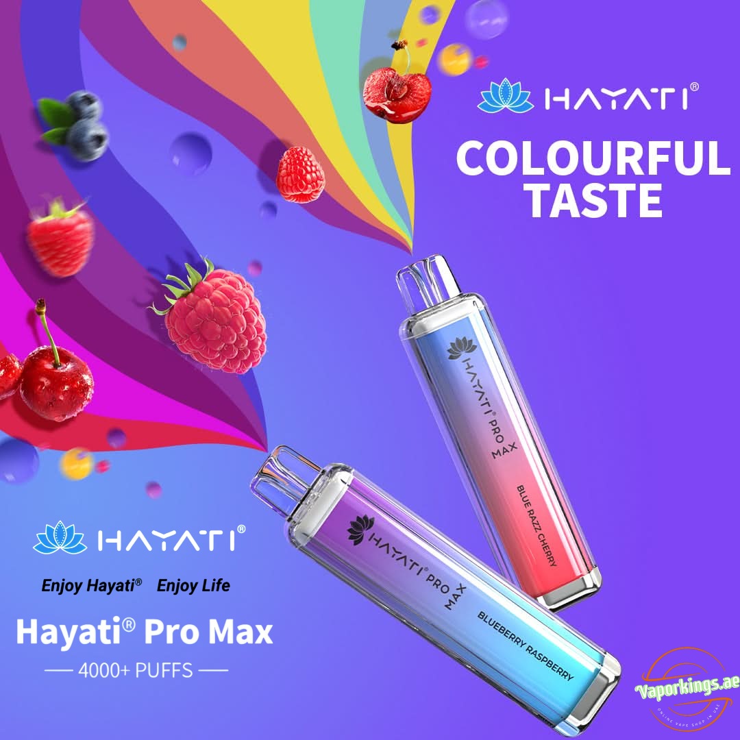 hayati vape 4000 The Hayati Pro Max 4000 Disposable Vape Device 20MG main image 0