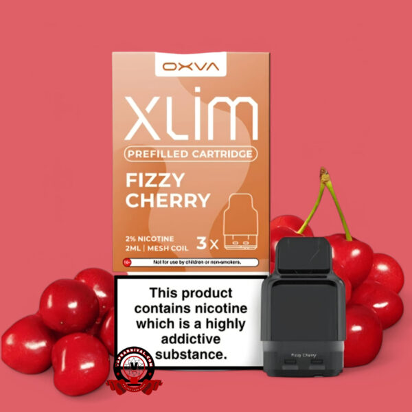 Oxva Xlim Prefilled Pod Cartridges Fizzy Cherry