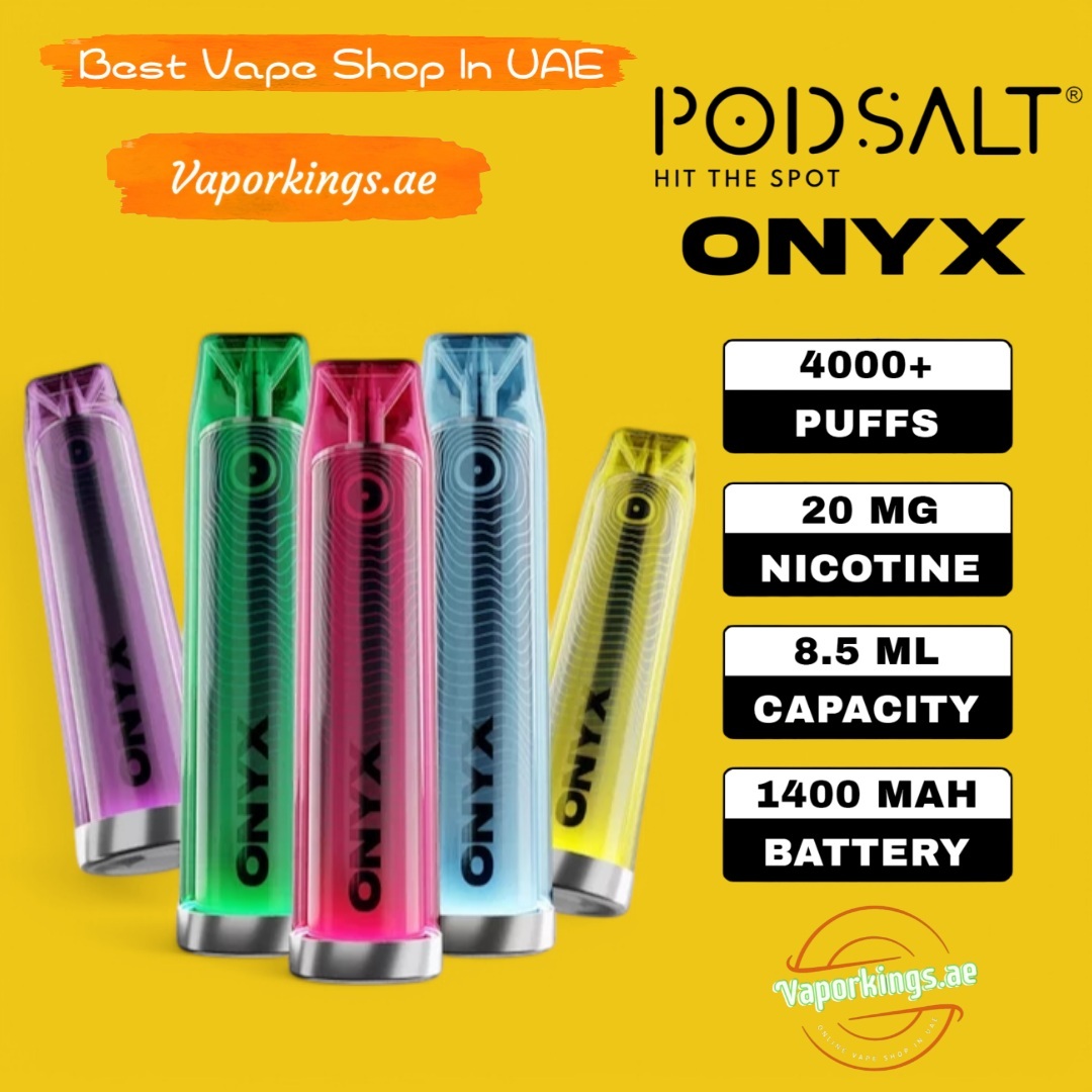 Pod Salt Onyx 4000 Puffs Best Online Vape Shop In UAE Pod Salt Onyx 4000 Puffs