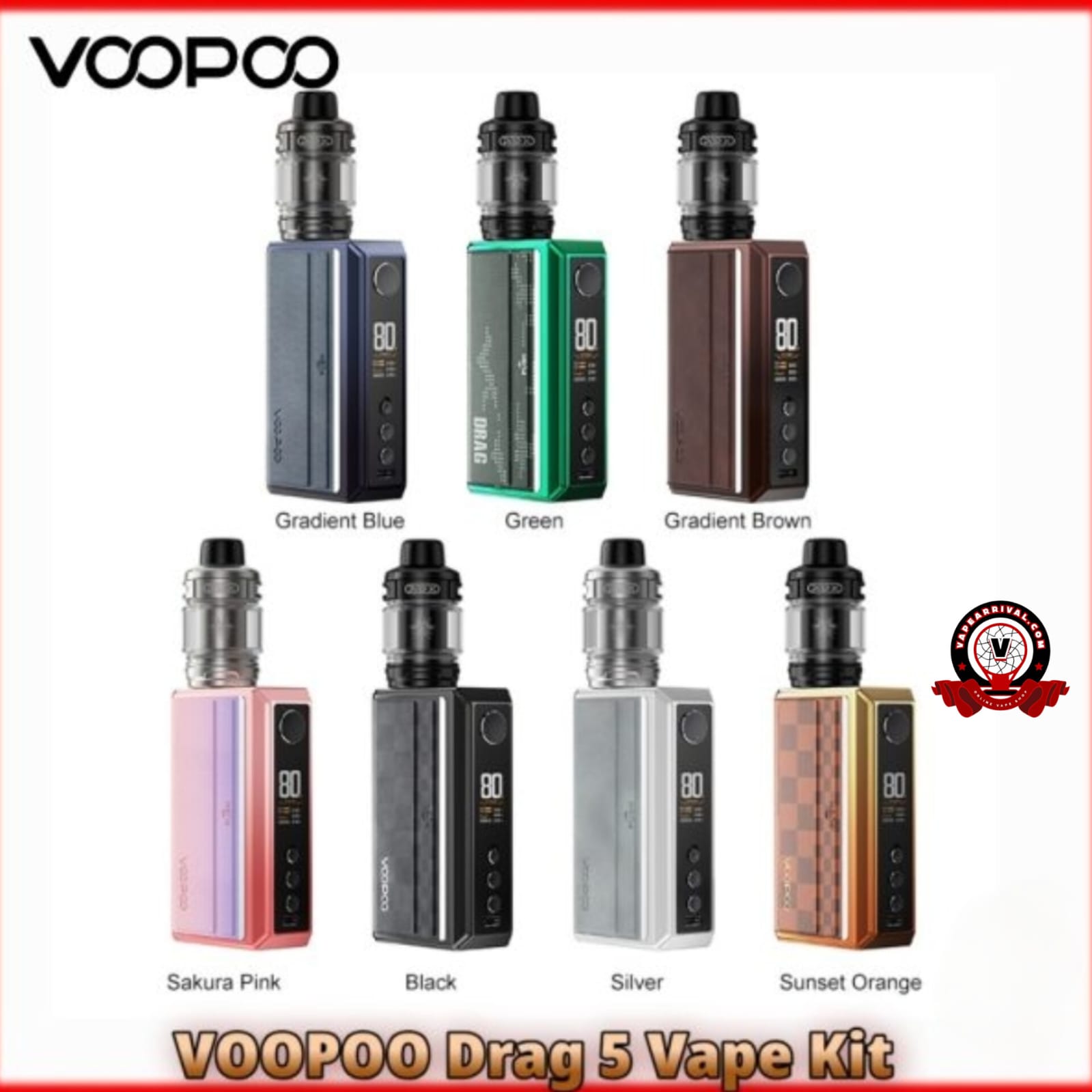 VOOPOO Drag 5 Starter Kit VOOPOO Drag 5 Starter Kit