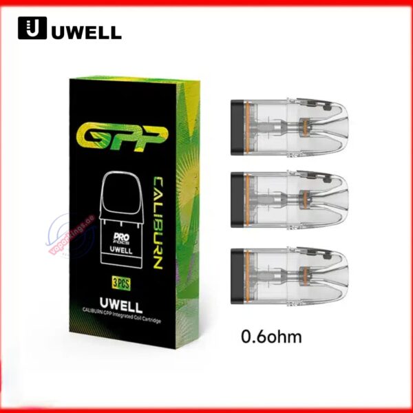 Uuwell caliburn gpp pod cartridge 0.6Ω