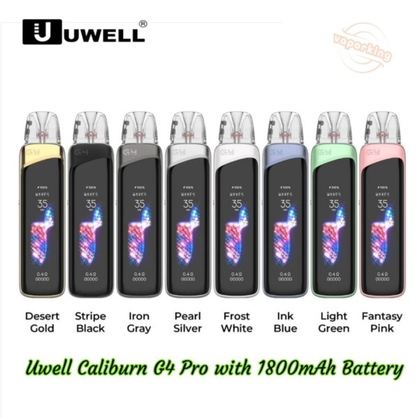 Uwell Caliburn G4 Pro Pod Kit 1800mAh