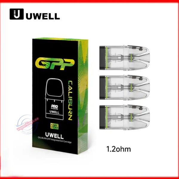 uwell caliburn gpp pod cartridge 1.2Ω