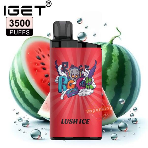 IGET Bar 3500 Puffs Disposable Vape Lush Ice