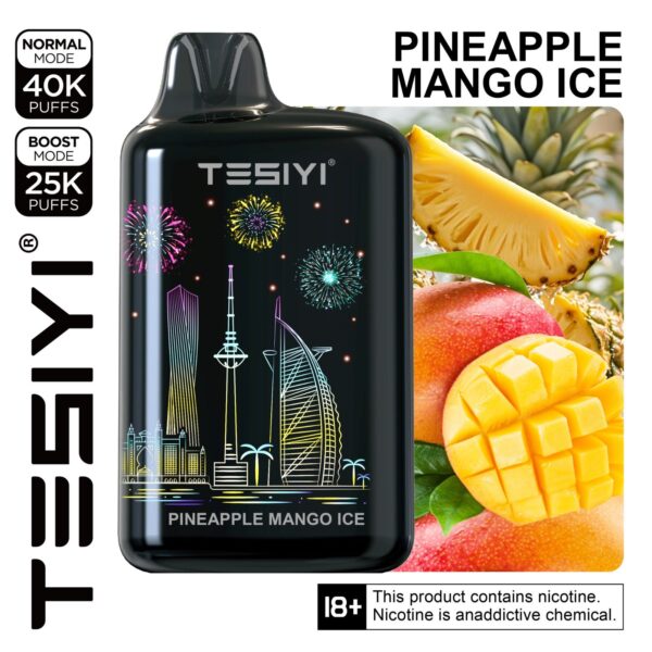 TESIYI ULTRA MAX 40000 Puffs Disposable Pineapple Mango Ice