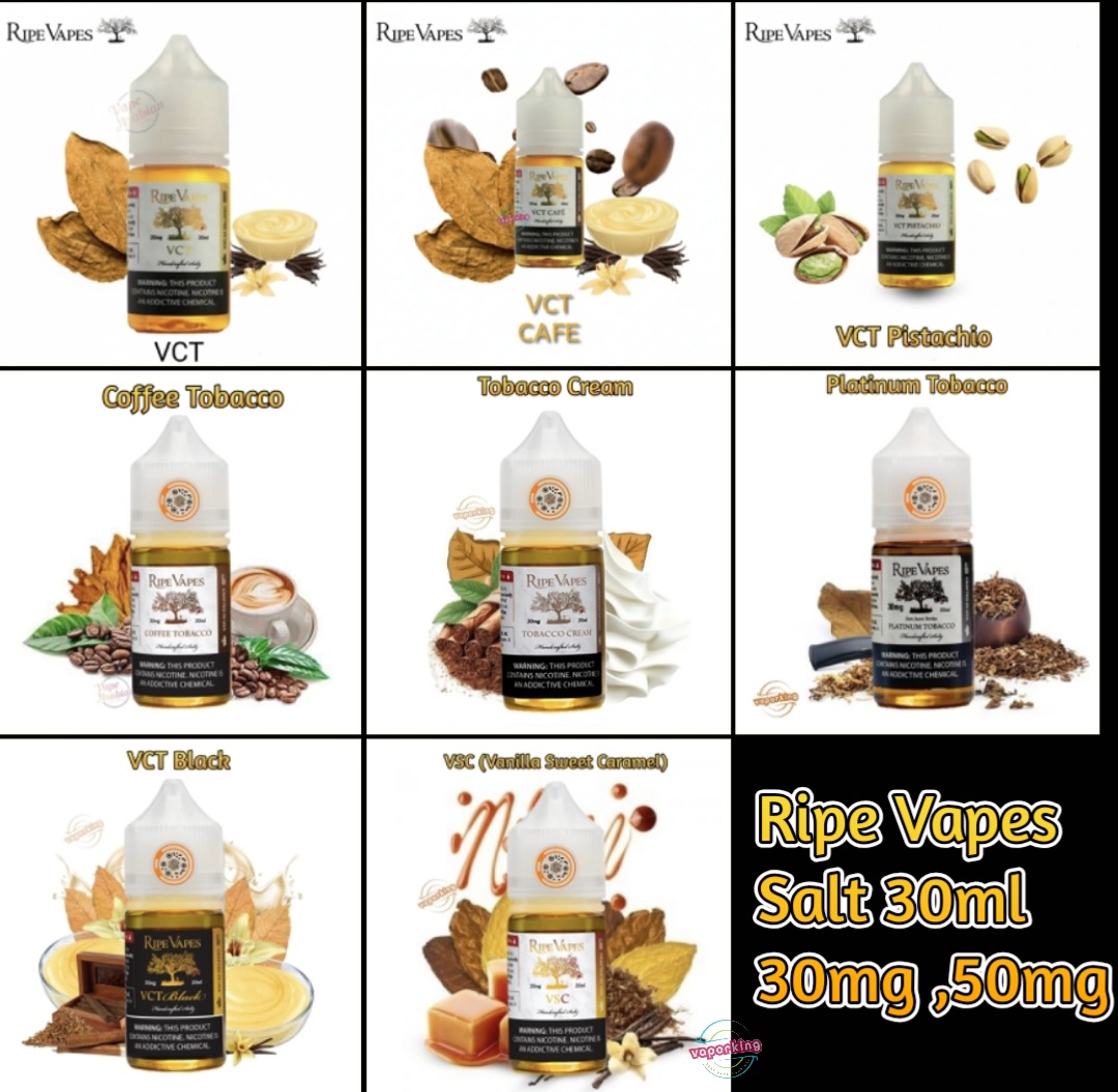 Buy Online Ripe Vapes VCT Salt Series 30ml E Liquid In UAE Ripe Vapes VCT Salt Series 30ml