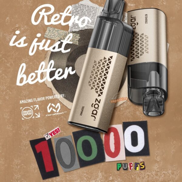 ZGAR Retro 10000 Puffs Disposable
