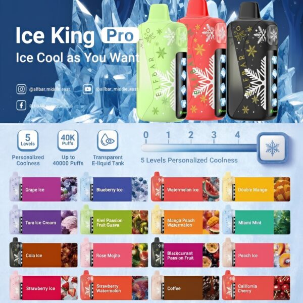 ELFBAR Ice King Pro 40K Puffs