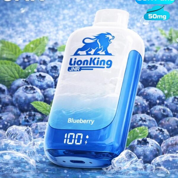 JNR Lionking 50000 Puffs Disposable Vape Blueberry