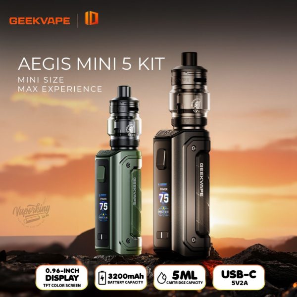 Geekvape Aegis Mini 5 Kit 3200mAh 100W In UAE