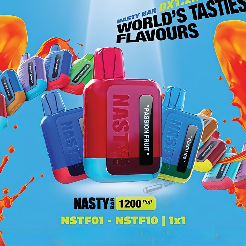 Nasty Bar 1200 Puffs Disposable Vape DX1.2K 50mg in UAE